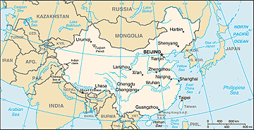 Map of China
